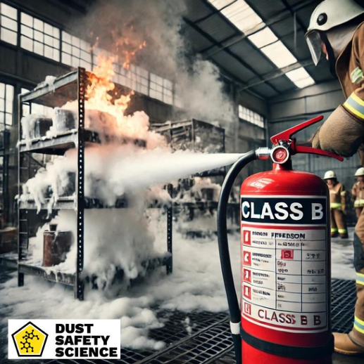tipo Fuego Clase B: Líquidos Inflamables